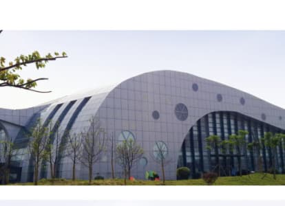 涟源会议中心外景网架工程